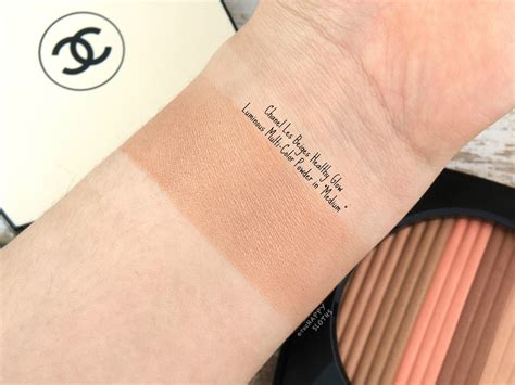 chanel les beiges 2018 swatches|Chanel Les Beiges powder.